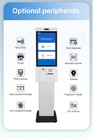Kiosco de Autoservicio con Pantalla Táctil para Pedidos y Pagos, Terminal de Autopago para Centros Comerciales