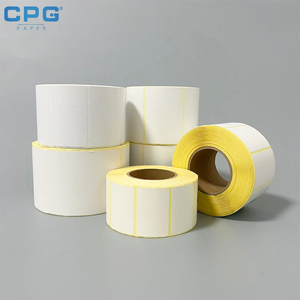 Factory Direct 4x6 Inch Premium Thermal Label Sticker Self-Adhesive Waterproof Express Waybill Shipping Label 500 <b>Sheets</b>/Roll - Product Image 1