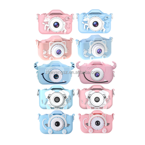 2.0 "licorne chat vache bétail souris carlin chien X5S Mini Photo vidéo garçon fille Selfie filtre enfants appareil photo numérique pour enfants - Product Image 1