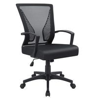 Chaise de bureau de directeur à dossier haut ergonomique en maille chaise ergonomique à dossier haut pour chaises pivotantes de bureau