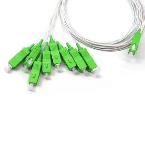 1x8 1x16 1x2 1x4 SC UPC Mini PLC Répartiteur de faisceau optique monomode avec connecteur SC Mini-module PLC Splitter codino in fibra