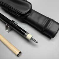 Tongkat Biliar Grosir Pabrik, Shaft Maple Solid 1/2 Split, Tip 12.5mm, Tongkat Biliar Radial Pin untuk Snooker & Biliar