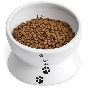 Alimentadores coreanos de cerámica para gatos, redondos y respetuosos con el medio ambiente, tazón para comida y agua para mascotas, en venta - Product Image 3