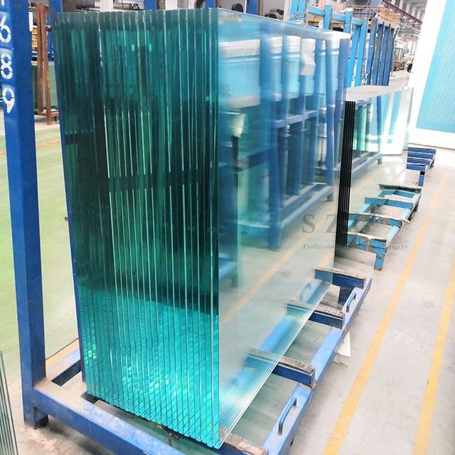 SZG 6mm 8mm 10mm 12mm clear Tempered Construction and Building Heat Resistant Toughened Glass Sheet Price