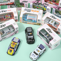 Model Mobil Miniatur dari Logam, Mainan Tenaga Gesek Daur Ulang, Truk Pikap Off-Road dari Lembaran Besi, Mainan Logam Tahan Lama untuk Anak-Anak