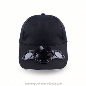 Gorra Snapback Personalizada al por Mayor para Hombre con Cargador Solar y Ventilador Integrado - Product Image 3