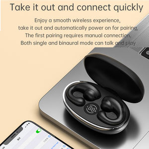 中国畅销电子产品01耳夹双麦克风耳机耳挂耳机开放式耳塞耳机耳塞 - Product Image 5