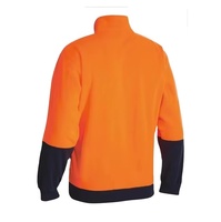 Pull à fermeture éclair en polaire haute visibilité - Ignifuge - Protection UV - Vêtements de travail unisexes
