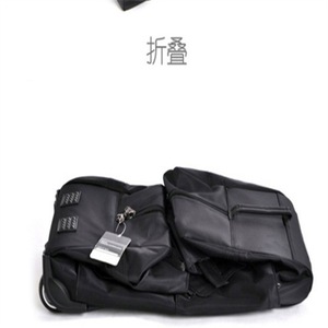 Large Capacity Foldable Roller Bag <b>Moving</b> Airline Checked Trolly Bag Handheld Travel Spinner Suitcase Luggage Zipper <b>Trolley</b> Bag - Product Image 3