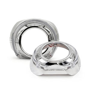 Lente Bi-Xenón LED Cuadrada MAX de 3.0 Pulgadas en Forma de U con Parasol Integrado, Guía de Luz, Ojo de Ángel, Cubierta Decorativa para Faros Delanteros de Automóviles - Product Image 2