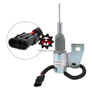 Электромагнитный клапан остановки подачи топлива Yoongshing 12V <span class=keywords><strong>3991167</strong></span> 3964627 SA-4941-12 87420952 J991167 для двигателя 4BT 6BT 5.9L экскаватора R220-5 - Product Image 5