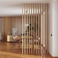 Columna de Tubo Cuadrado Hueco de WPC Ecológico, Resistente al Fuego e Impermeable, para Interiores de Hoteles, Divisiones de Villas y Techos