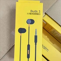 TYPE-C Buds 3 Microphone HD en ligne classique Contrôle des appels musicaux intégrés Écouteurs sans enchevêtrement 14.2mm pour Realme