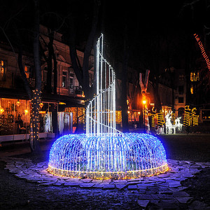 LED Fountain Style Decorative <b>Light</b> for Garden Landscape Water Feature and Outdoor Night Scenery Lighting - Product Image 1
