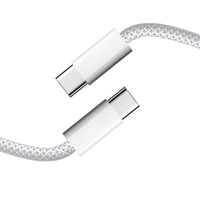 Câble de données Type-C vers iPhone 240W, charge rapide 6A, cordon USB en PVC pour téléphone portable, tablette, ordinateur