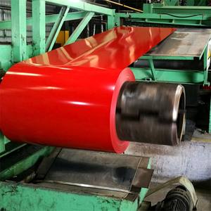 Doppel beschichtete farbig lackierte Metalldach platte Rollen farbe verzinkt 0,6mm PPGI PPGL PVC-Laminat Stahlblech spule - Product Image 2