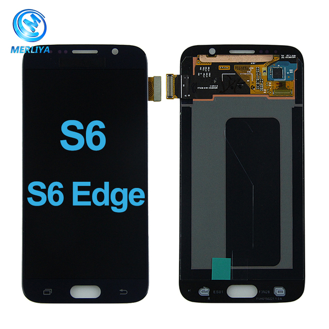 For Samsung Galaxy S6 Edge LCD G925 G925F G925A Touch Screen S6edge Touch Screen Assembly for S6 G925 LCD Display