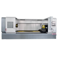 Tour horizontal robuste CK61100 3000 mm CNC à banc plat, commande numérique GSK, broche simple, machine de traitement des métaux