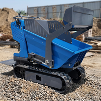 Mini-dumper sur chenilles en caoutchouc, véhicule de transport télécommandé pour pentes, EURO 5, livraison directe usine, livraison gratuite