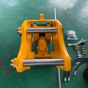 Connecteur rapide pour marteau brise-roche hydraulique d'excavatrice - Product Image 1