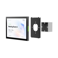 Tableta Android de 10 Pulgadas para la Gestión de Salas de Conferencia, Tableta PoE con Montaje en Pared con Tornillo de Seguridad, LED RGB, Radar MmWave, RS485