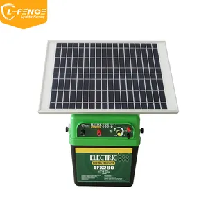 Farm Fence Electric Solar Lydite Farm High Voltage Electric Fence Energizer With Solar Panel For Sale