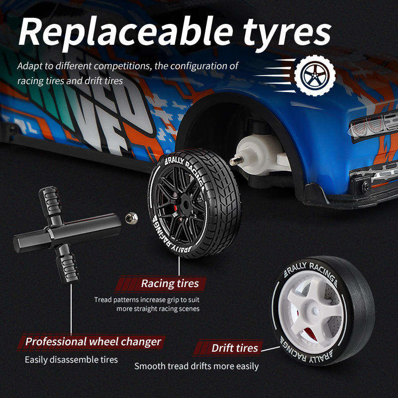 ACAMMZAR Macchina Telecomandata RC Drift Per Bambini, 1 - Foto 9