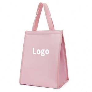 Sac isotherme jetable en tissu non tissé avec doublure en aluminium pour garder les aliments au chaud ou au froid - Product Image 1