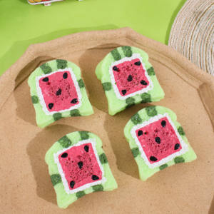 ของเล่นบีบลดความเครียดรูปแตงโม ทำจากพลาสติก TPR สมจริง สำหรับเด็กและผู้ใหญ่ - ของขวัญคลายเครียด - Product Image 5