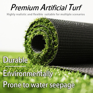 20 mét đống Chiều cao cảnh quan <span class=keywords><strong>Turf</strong></span> thân thiện với môi mềm tổng hợp cỏ nhân tạo thảm thảm cho trong nhà ngoài trời màu xanh lá cây sân vườn sân sau - Product Image 2