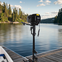 Moteur hors-bord sans balais haute puissance 48V 800W 3.6HP léger pour Kayak canoë pêche dériveur bateau gonflable