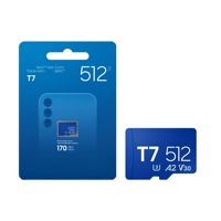 Carte mémoire SD de poche 4 512 Go à haute vitesse de lecture et d'écriture de 170 Mo/s