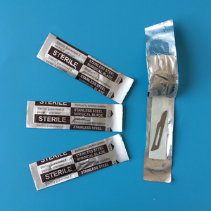 شفرات جراحية معقمة من الفولاذ المقاوم للصدأ والفولاذ الكربوني - Product Image 2