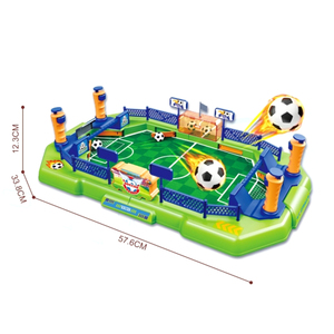 Jeu <span class=keywords><strong>de</strong></span> <span class=keywords><strong>table</strong></span> <span class=keywords><strong>de</strong></span> football pour enfants <span class=keywords><strong>de</strong></span> 8 <span class=keywords><strong>à</strong></span> 12 ans avec deux flippers, un sonnette <span class=keywords><strong>de</strong></span> <span class=keywords><strong>but</strong></span> et un rangement intégré pour les ballons - Product Image 2
