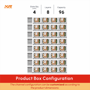 ตู้จำหน่ายอาหารร้อน XY พร้อมแผ่นทำความร้อน 60-90 องศาเซลเซียส ระบบชำระเงินแบบไร้เงินสด MDB บริการ 24/7 ระบบจัดการอัจฉริยะผ่านคลาวด์ สำหรับสถานีบริการโรงเรียน - Product Image 3