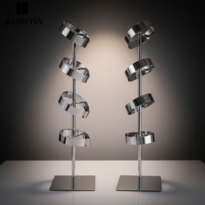 Espositore per camicia in acciaio inox di alta qualità in <span class=keywords><strong>metallo</strong></span> Display con colletto per oggetti per <span class=keywords><strong>vetrina</strong></span> - Product Image 2