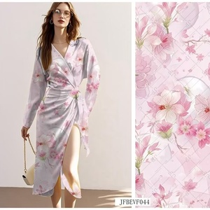 Wf 40S 57/58 \ "85gsm 100% Polyester Mềm <span class=keywords><strong>Satin</strong></span> Vải Tùy Chỉnh Hoa In Kỹ Thuật Số Cho Cô Gái Đồ Ngủ - Product Image 3