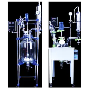 Lab Scale Agitator Reaction Vessel Chemical Reaction Kettle Reactor Agitator Stirrer for Industrial Laboratory