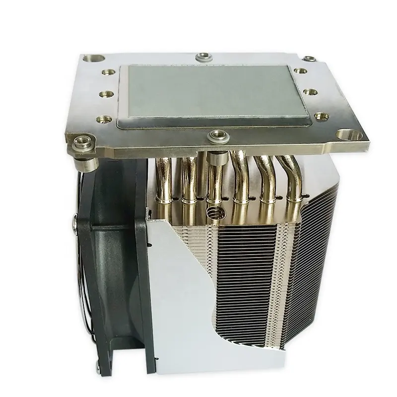 Dissipateur thermique 3647 degrés, serveur 3U étroit, 6 tuyaux de chaleur, CPU, station de travail, ventilateur de refroidissement CPU