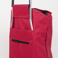 Vente en gros de sacs à roulettes d'épicerie recyclés de grande taille roses espagne chariot de courses personnalisé