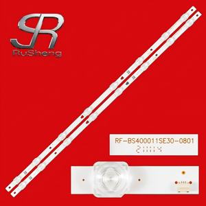 NO.3218 ของแท้ใหม่เอี่ยม แถบไฟ LED ขนาด 40 นิ้ว รุ่น RF-BS400011SE30-0801 A2 A1 แถบไฟ LED สำหรับจอ LCD แบ็คไลท์ 8-LED แถบไฟแบ็คไลท์ทีวี - Product Image 2