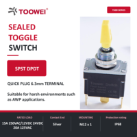 TOOWEI 4360328S 4360314S Compatible avec les élévateurs JLG, interrupteur à bascule momentané étanche