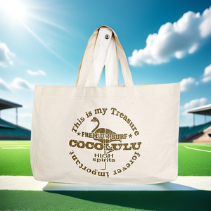 ถุงผ้าสีขาวทนต่อการสึกหรอ18/28นิ้วนำกลับมาใช้ใหม่ได้สำหรับการตั้งแคมป์กลางแจ้งกระเป๋าผ้าใบสำหรับงานแต่งงานกันน้ำออกแบบโลโก้ได้ตามต้องการ - Product Image 6