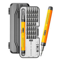 Ensemble de tournevis électriques de précision professionnels, mini tournevis sans fil rechargeable avec embouts magnétiques pour la réparation de téléphones