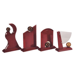 로즈우드 고광택 피아노 래커 그림 경쟁 상패 트로피 베이스와 하이 퀄리티 완료 - Product Image 5