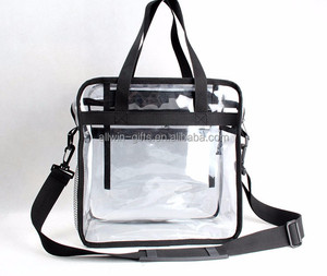 กระเป๋าชายหาดใสกันน้ำแบบพกพา PVC - Product Image 6