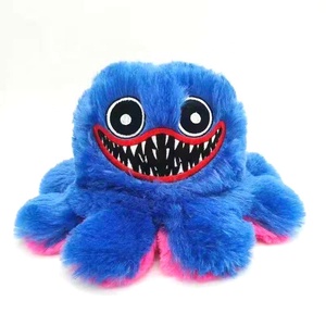 Venta al por mayor de fábrica: Peluche reversible de pulpo Wugg de 20 cm, juguete de algodón suave que cambia de color con relleno de PP, tipo bolsa, sin azo, empaquetado a granel. - Product Image 3