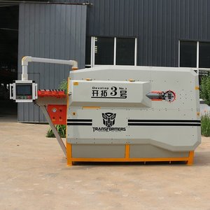 Bidirection <strong>Automatic</strong> CNC Bender <strong>Stirrup</strong> Hoop Rod Coil bar <strong>Bending</strong> <strong>Machine</strong> 500+ Shapes Bender Steel bar <strong>Bending</strong> <strong>Machine</strong>