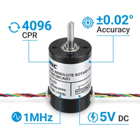 Encodeur absolu magnétique ultra-miniature à simple tour TMR 16 bits EN15S03S116BSAD1, résolution SPI 65535 pour cardan de robot