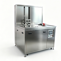 Nettoyeur à ultrasons industriel avec plateforme élévatrice électrique, système de filtration d'huile, nettoyeur à ultrasons automobile pour outils